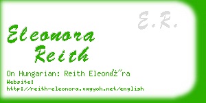 eleonora reith business card